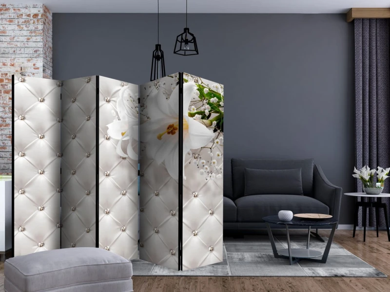 Parawan 5-częściowy - Królestwo elegancji II [Room Dividers]