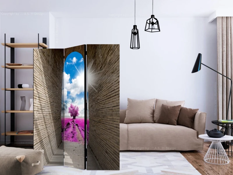 Parawan 3-częściowy - Magiczne przejście [Room Dividers]