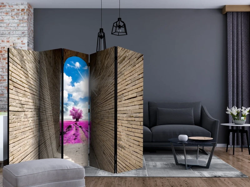 Parawan 5-częściowy - Magiczne przejście II [Room Dividers]