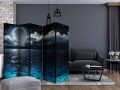 Parawan 5-częściowy - Niebieska laguna II [Room Dividers]