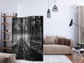 Parawan 3-częściowy - Szara puszcza [Room Dividers]