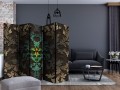 Parawan 5-częściowy - Tańczące liście II [Room Dividers]