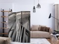 Parawan 3-częściowy - Beton 3D [Room Dividers]