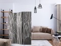 Parawan 3-częściowy - Szlachetne srebro [Room Dividers]