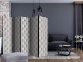 Parawan 5-częściowy - Biały niedźwiadek II [Room Dividers]