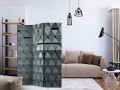 Parawan 3-częściowy - Metalowe wrota [Room Dividers]