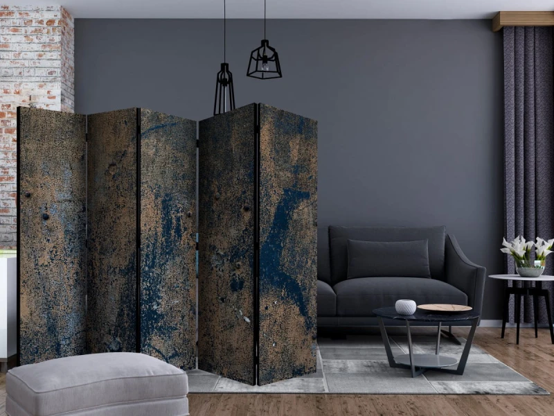 Parawan 5-częściowy - Prehistoryczny taniec II [Room Dividers]