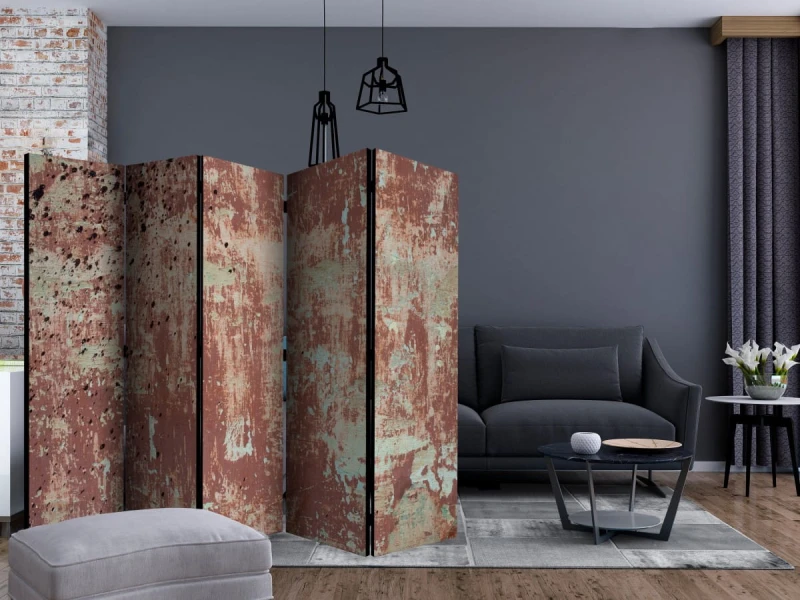 Parawan 5-częściowy - Ulice w deszczu II [Room Dividers]
