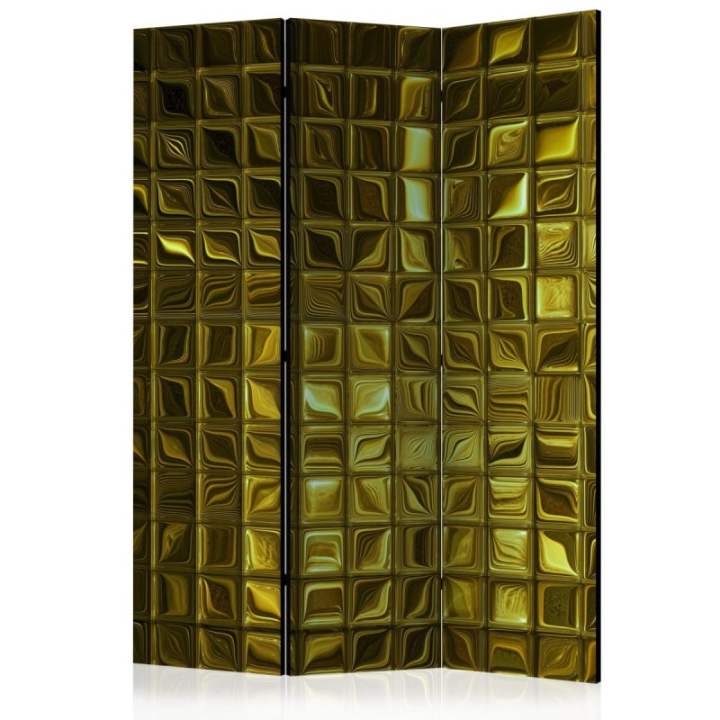 Parawan 3-częściowy - Złota poświata [Room Dividers]