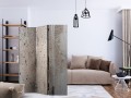 Parawan 3-częściowy - Stary beton [Room Dividers]