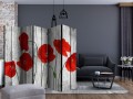 Parawan 5-częściowy - Opowieść czerwonych maków II [Room Dividers]