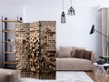 Parawan 3-częściowy - Układanka z patyczków [Room Dividers]