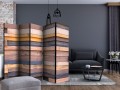 Parawan 5-częściowy - Drewniany zamek II [Room Dividers]