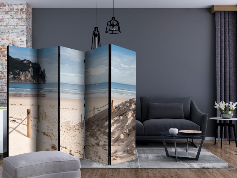 Parawan 5-częściowy - Upalny lipiec II [Room Dividers]