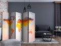 Parawan 5-częściowy - Pokryte rdzą II [Room Dividers]
