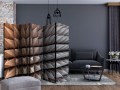 Parawan 5-częściowy - Stalowa obrona II [Room Dividers]
