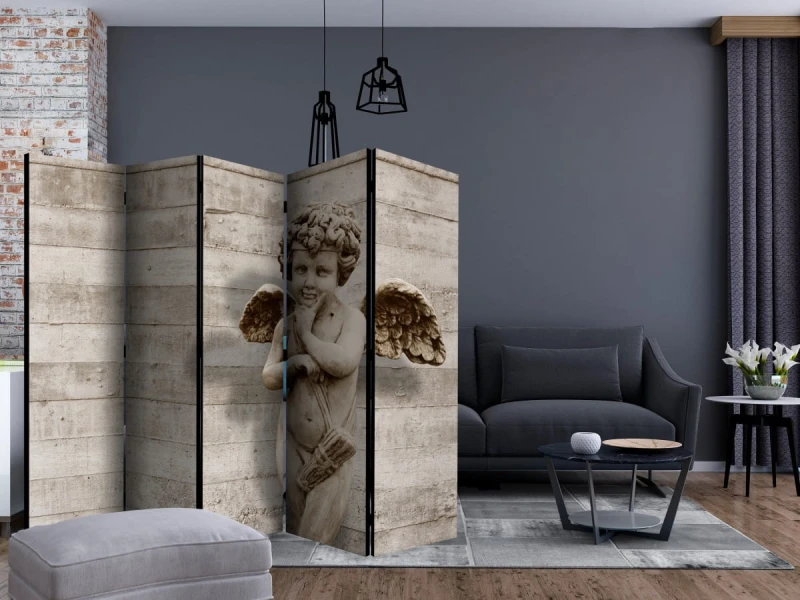 Parawan 5-częściowy - Anielskie oblicze II [Room Dividers]