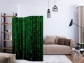 Parawan 3-częściowy - Cyfrowy deszcz [Room Dividers]