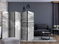 Parawan 5-częściowy - Korytarze bieli II [Room Dividers]