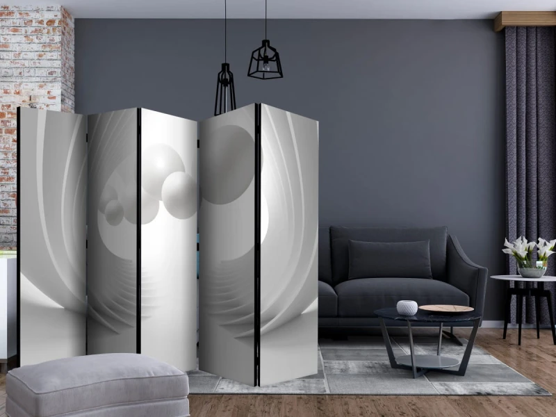 Parawan 5-częściowy - Brama nowoczesności II [Room Dividers]