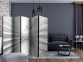 Parawan 5-częściowy - Biały labirynt II [Room Dividers]
