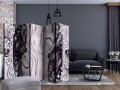 Parawan 5-częściowy - Klamry (różowy) II [Room Dividers]