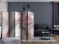 Parawan 5-częściowy - Zroszone róże II [Room Dividers]