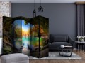 Parawan 5-częściowy - Turkusowe jeziorko II [Room Dividers]