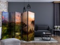 Parawan 5-częściowy - Niedźwiedź w górach II [Room Dividers]