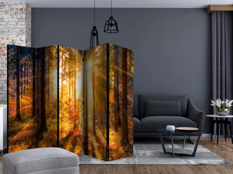 Parawan 5-częściowy - Przebudzenie jesieni II [Room Dividers]