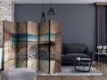 Parawan 5-częściowy - Modern Lounge: By the Sea II [Room Dividers]