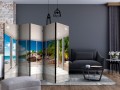 Parawan 5-częściowy - Rajska iluzja II [Room Dividers]
