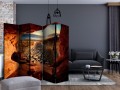 Parawan 5-częściowy - Jaskinia: Piękna plaża II [Room Dividers]