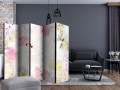 Parawan 5-częściowy - Zapach wiosennych kwiatów II [Room Dividers]