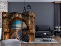 Parawan 5-częściowy - Łuk i plaża II [Room Dividers]