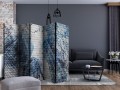 Parawan 5-częściowy - Atramentowy Nowy Jork II [Room Dividers]