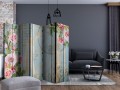 Parawan 5-częściowy - Vintage garden II [Room Dividers]