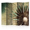 Parawan 5-częściowy - Focus on dandelion II [Room Dividers]