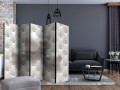 Parawan 5-częściowy - Białe królestwo II [Room Dividers]