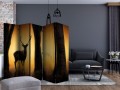 Parawan 5-częściowy - Deer in his natural habitat II [Room Dividers]