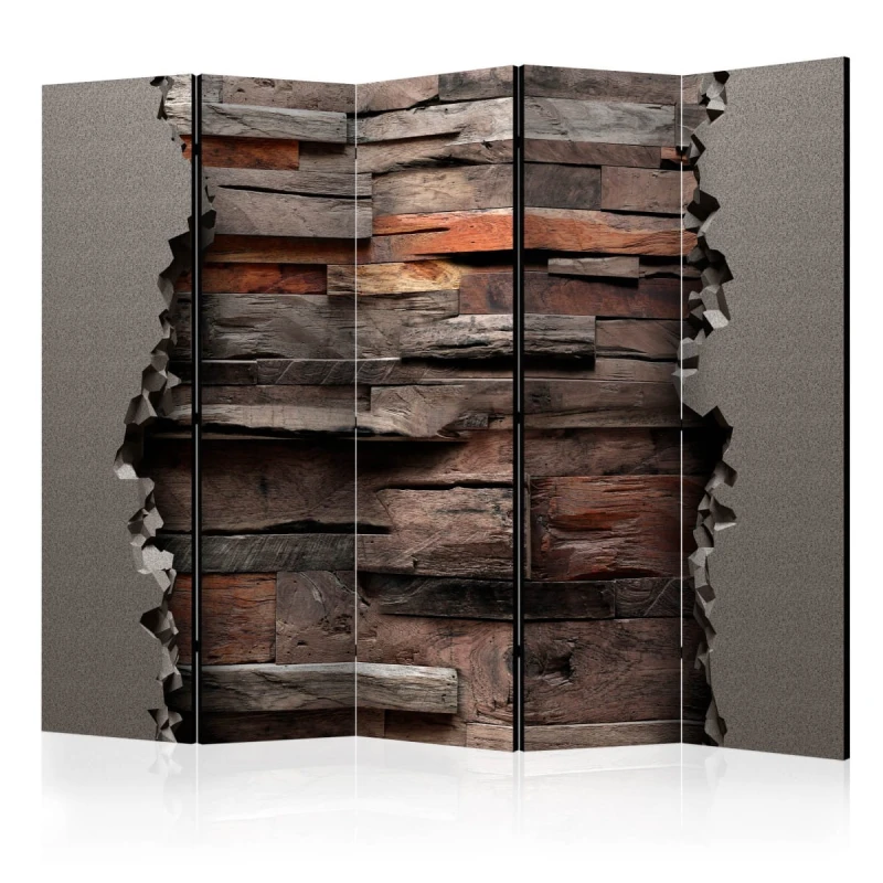 Parawan 5-częściowy - Ukryta natura II [Room Dividers]