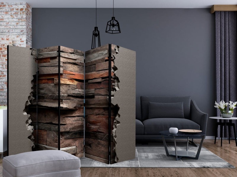 Parawan 5-częściowy - Ukryta natura II [Room Dividers]