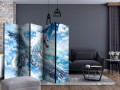 Parawan 5-częściowy - Pegaz (niebieski) II [Room Dividers]
