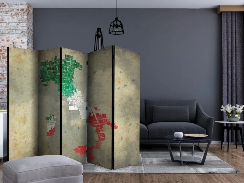 Parawan 5-częściowy - Viva Roma! II [Room Dividers]