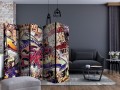 Parawan 5-częściowy - Odjazdowe graffiti II [Room Dividers]