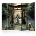 Parawan 5-częściowy - Uśmiech Buddy II [Room Dividers]