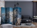 Parawan 5-częściowy - Zima w Alpach II [Room Dividers]