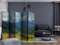 Parawan 5-częściowy - Wiosenny krajobraz górski II [Room Dividers]