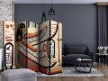 Parawan 5-częściowy - Motywy egipskie II [Room Dividers]