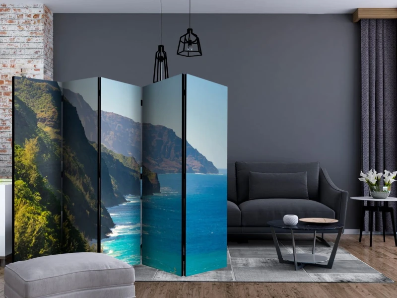 Parawan 5-częściowy - Na Pali Coast, Kauai, Hawaii II [Room Dividers]
